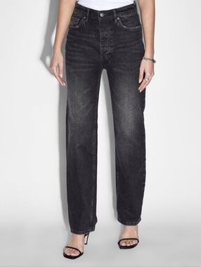 Ksubi denim classic fit  Washed Black Vintage-Style Jeans